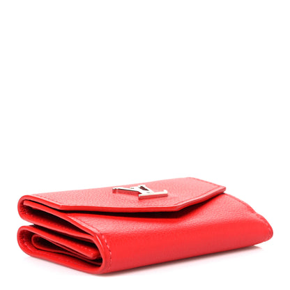 Louis Vuitton Calfskin Lockmini Wallet Kabuki 4 of 9