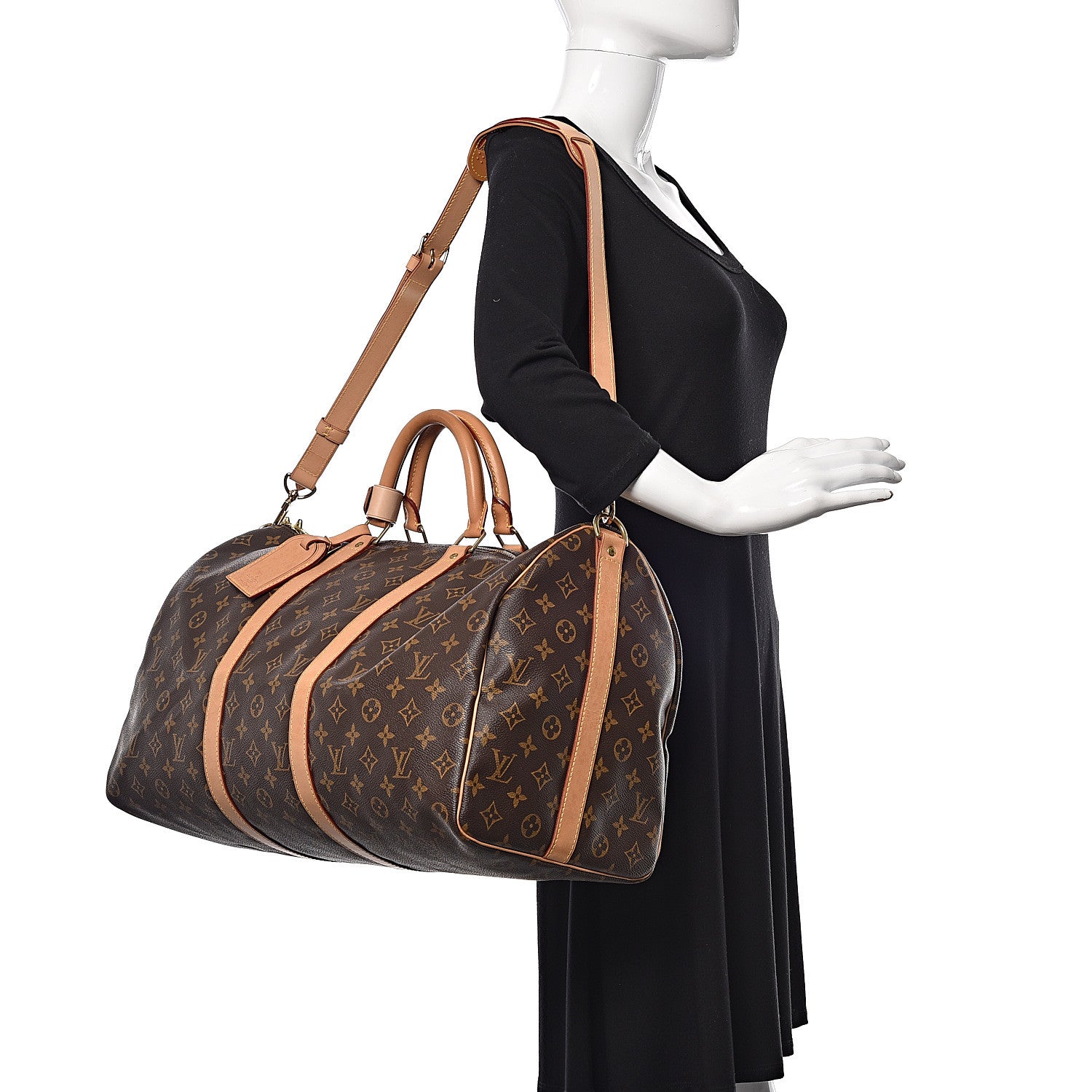 Louis Vuitton Monogram Keepall Bandouliere 50 2 of 13