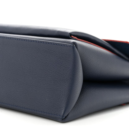 Louis Vuitton Soft Calfskin My Lockme Top Handle Marine Rouge 10 of 12