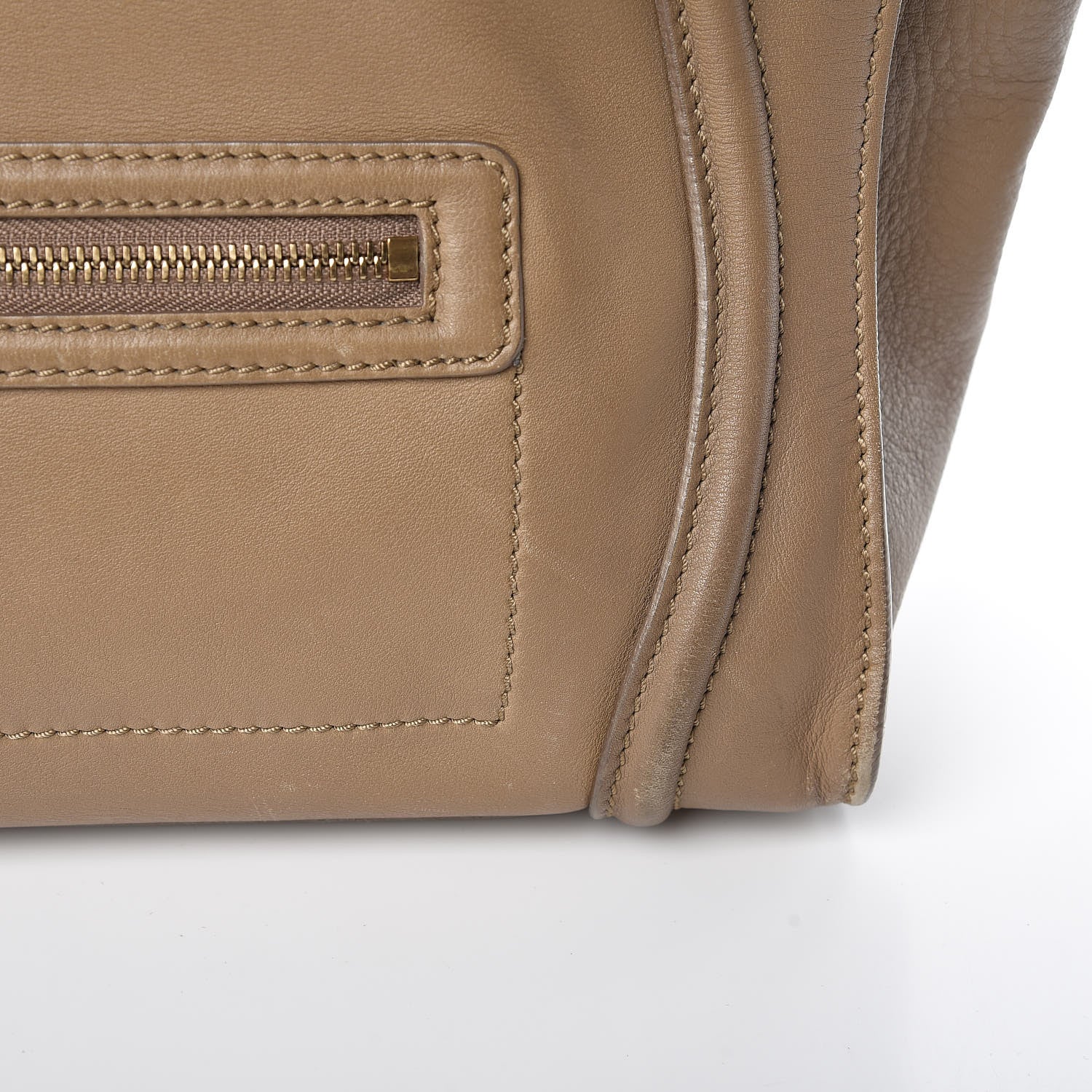 Celine Smooth Calfskin Mini Luggage Camel 30 of 35