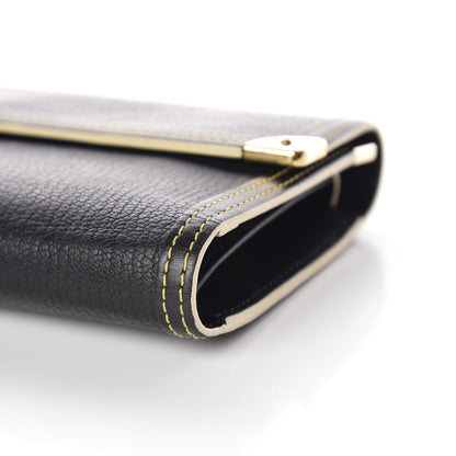 Louis Vuitton Suhali Porte Tresor International Wallet Black 8 of 8