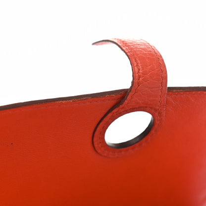 Hermes Togo Dogon Duo Wallet Capucine 12 of 13