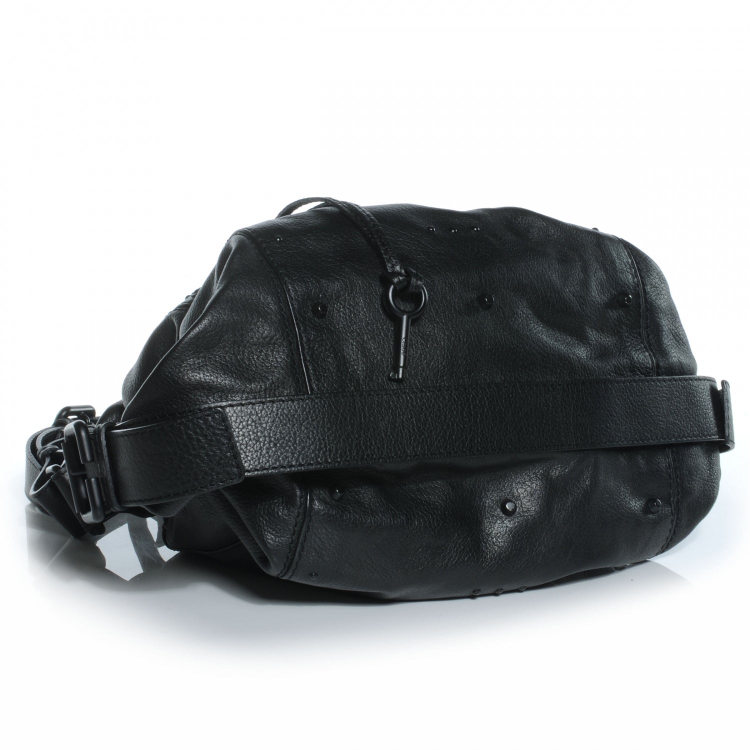 Chloe Leather Paddington Messenger Bag Black 4 of 8