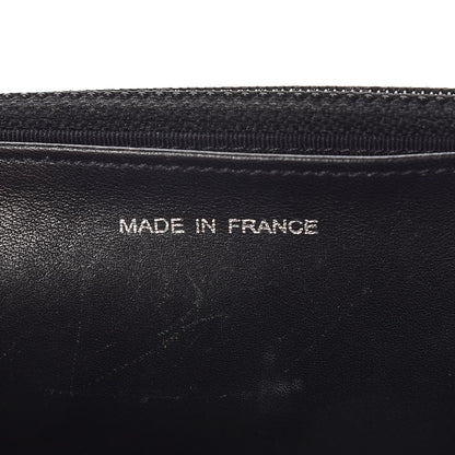 Chanel Distressed Patent Calfskin Quilted Reissue Wallet On Chain WOC Black 7 of 10