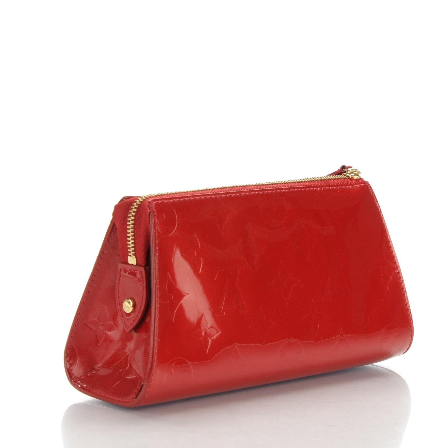 Louis Vuitton Vernis Trousse Cosmetic Pouch Pomme D'Amour 3 of 7