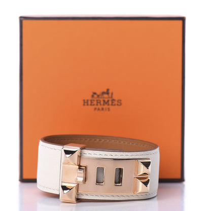 Hermes Swift Collier de Chien CDC 24 Bracelet T2 Nata 7 of 7