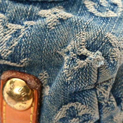 Louis Vuitton Denim Baggy GM Blue 10 of 12