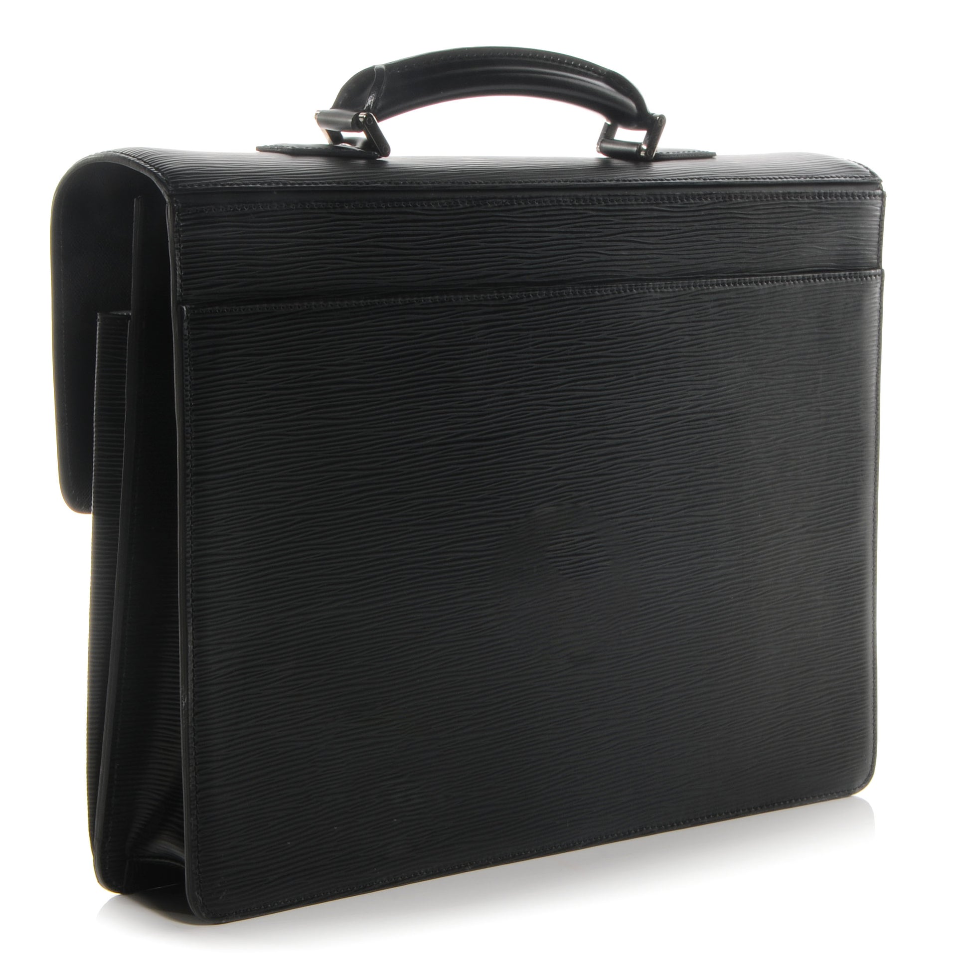 Louis Vuitton Epi Robusto 1 Compartment Briefcase Black 3 of 8