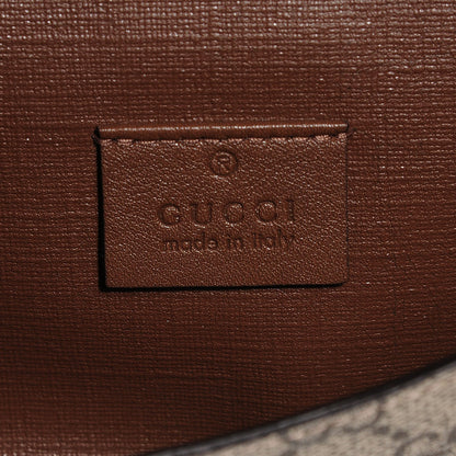Gucci GG Supreme Monogram Nice Continental Wallet Maple Brown 7 of 8