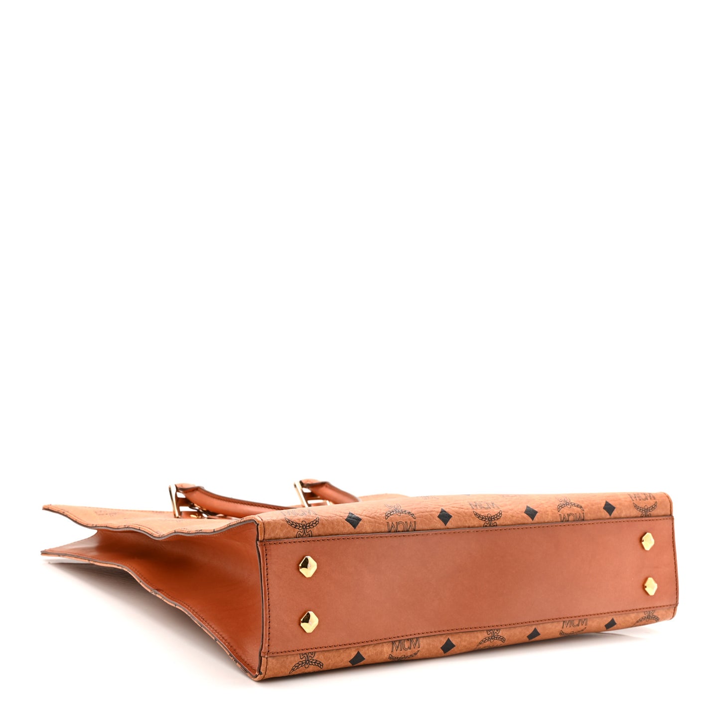 Visetos Large Munchen Tote Cognac