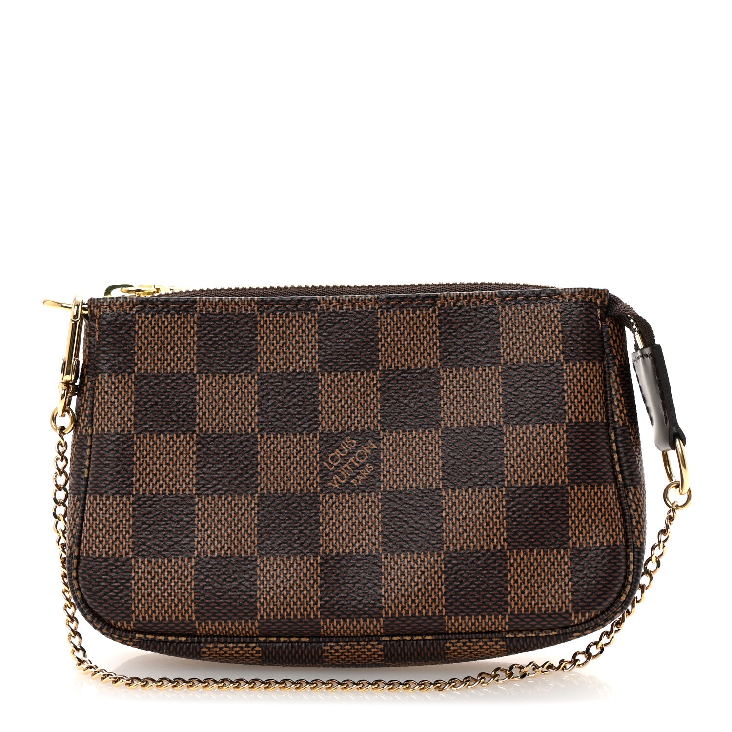 Louis Vuitton Damier Ebene Mini Pochette Accessories 1 of 8