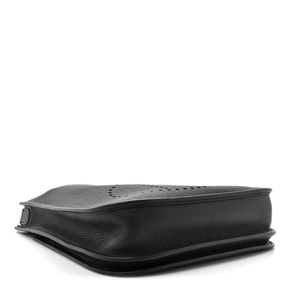 Hermes Taurillon Clemence Evelyne III PM Black 4 of 10