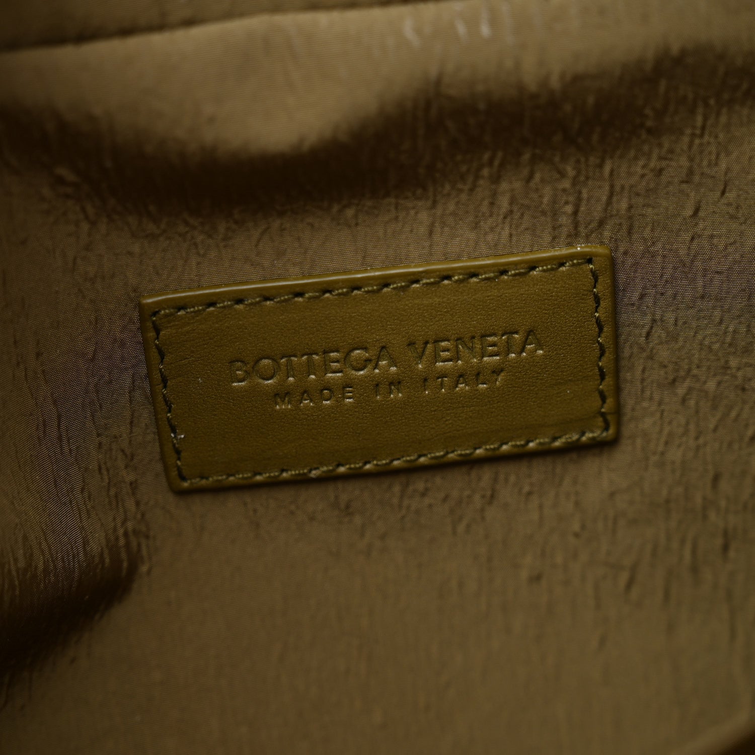 Bottega Veneta Calfskin Intrecciato Travel Pouch Mud 1707547