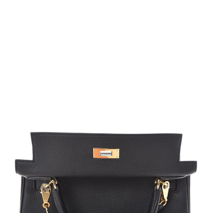 Hermes Togo Kelly Retourne 28 Black 23 of 42