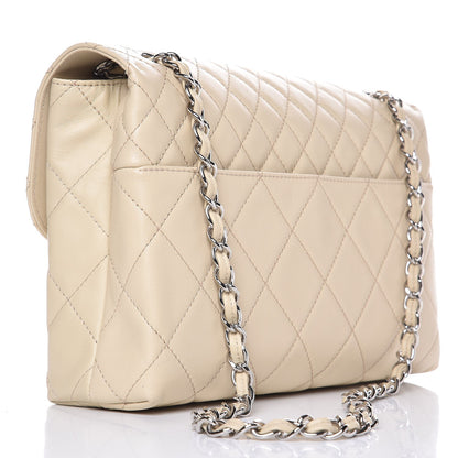 Chanel Calfskin Quilted In the Business Flap Bag Beige Clair 4 of 9