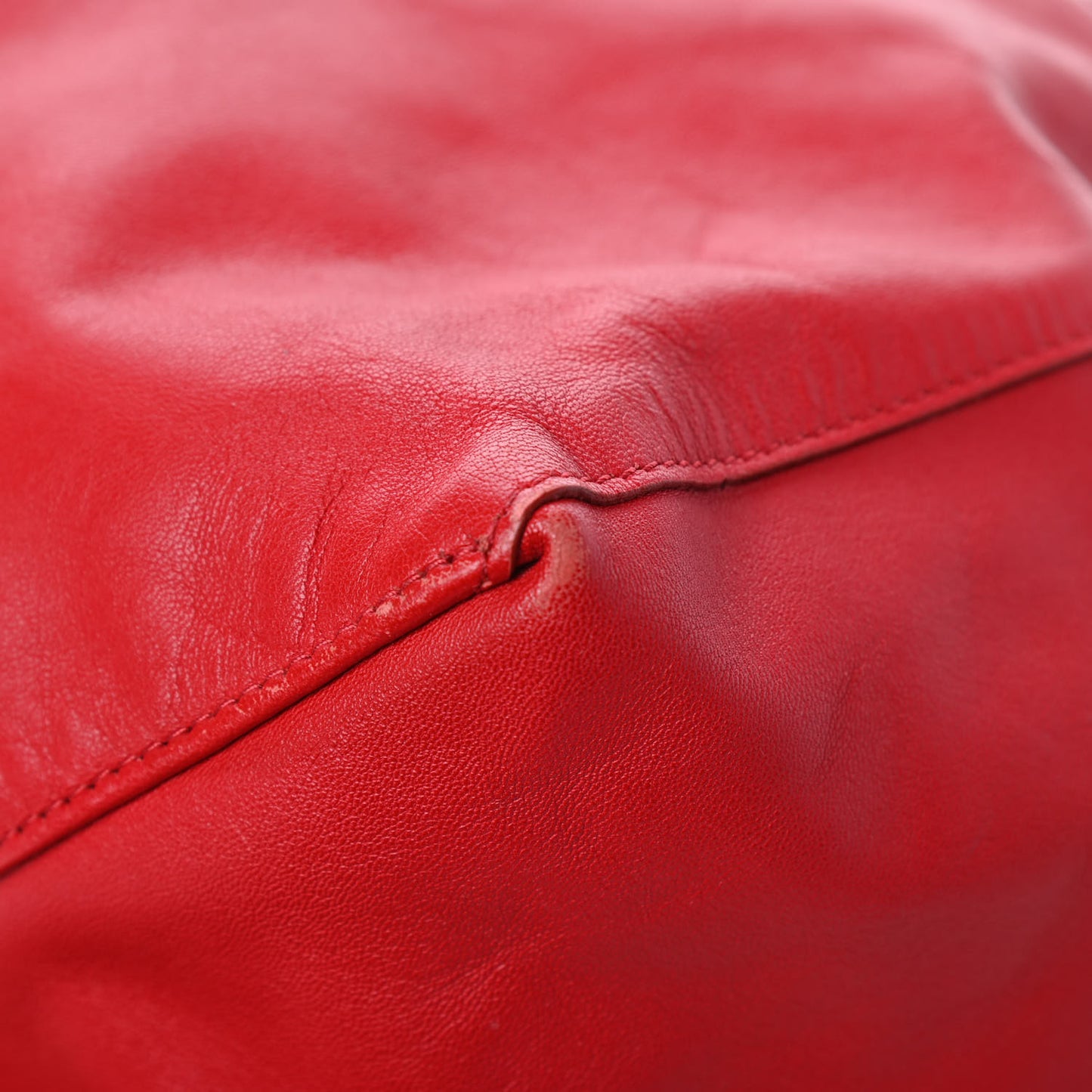 Lambskin Horizontal Cabas Magenta