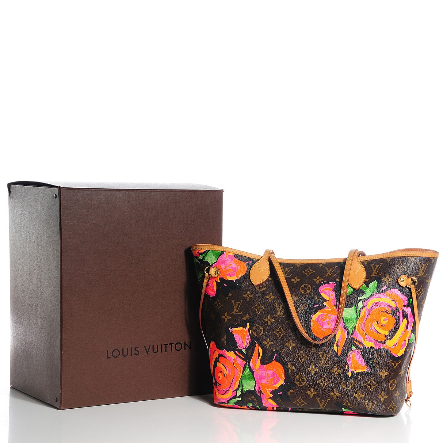Monogram Roses Neverfull MM