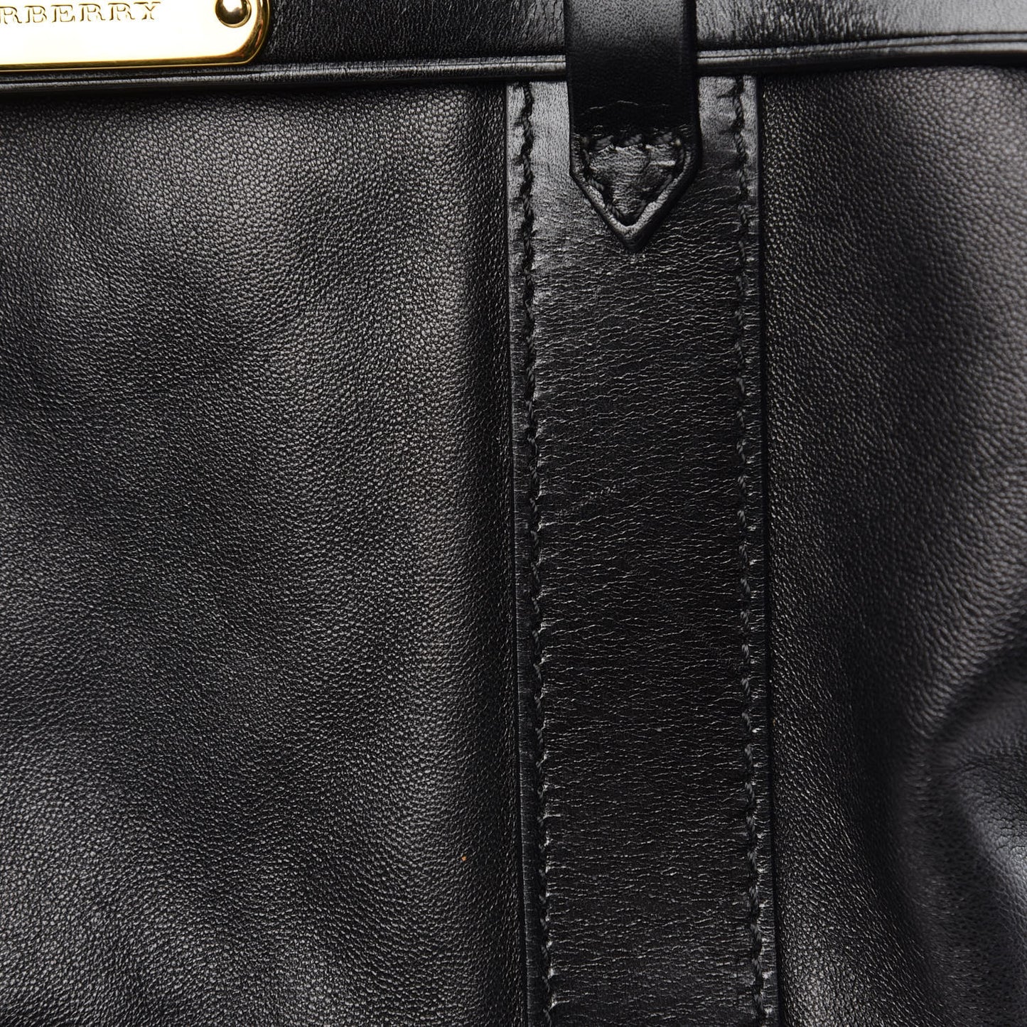 Soft Lambskin Tote Black