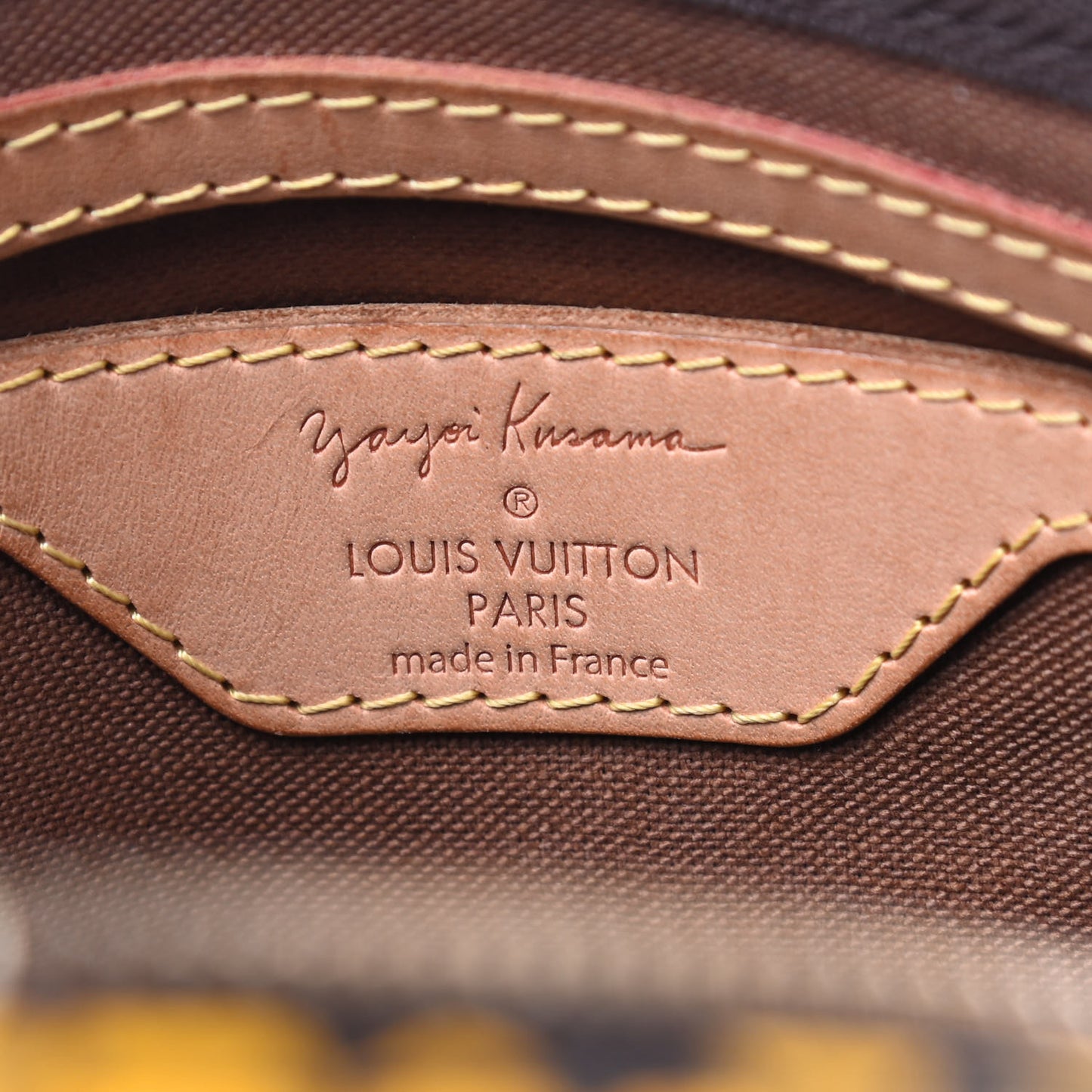 Monogram Kusama Town Speedy 30 Yellow
