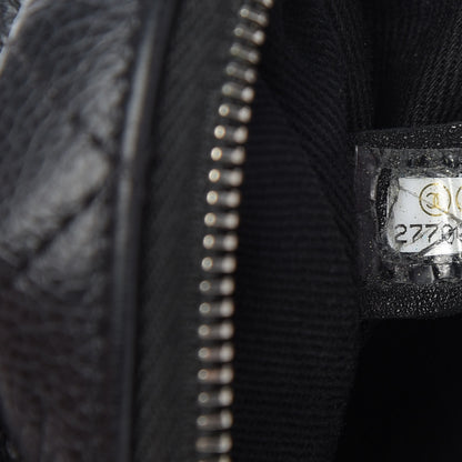 Chanel Grained Calfskin Quilted Waist Belt Bag Black 9 of 9