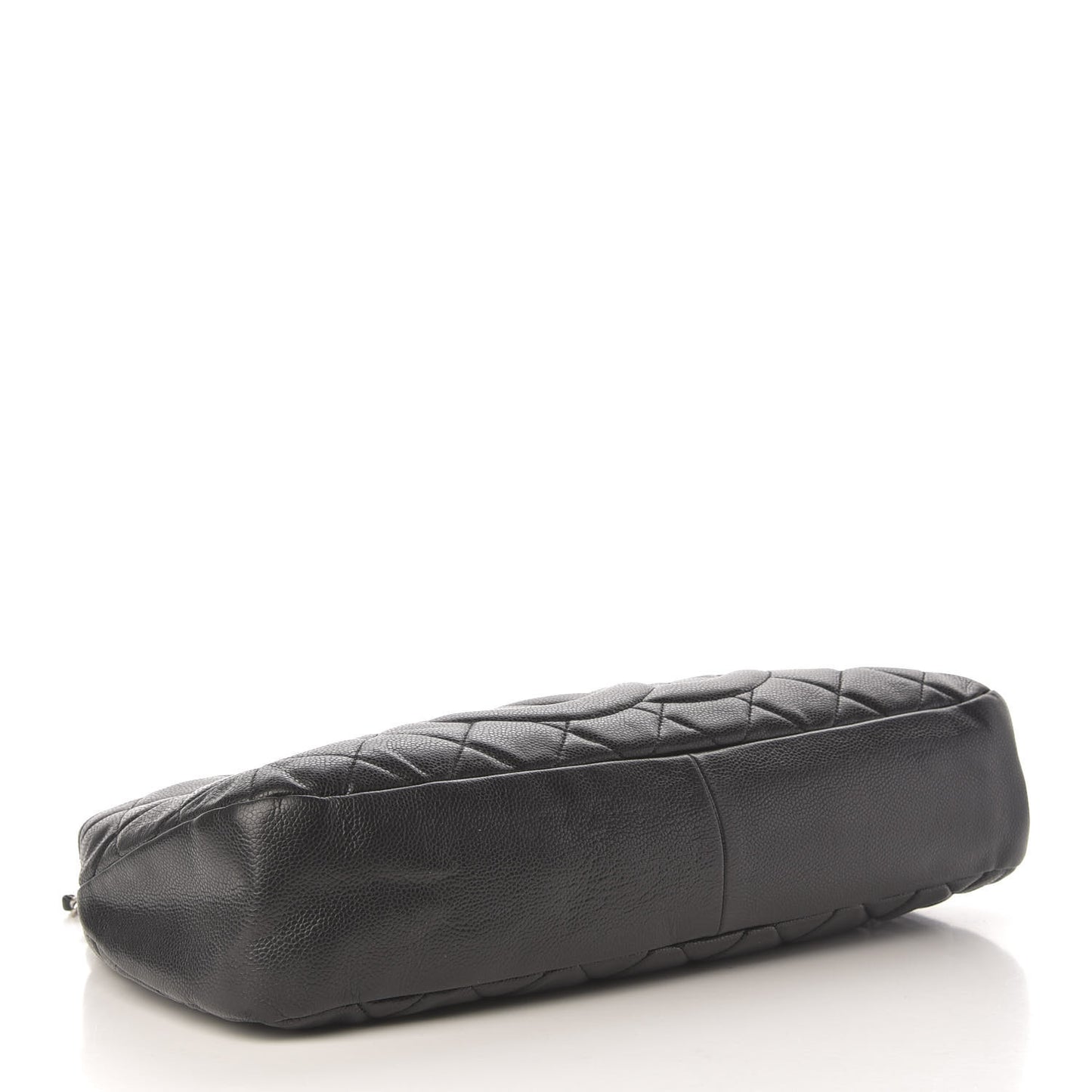 Caviar Quilted Timeless CC Soft Tote Black