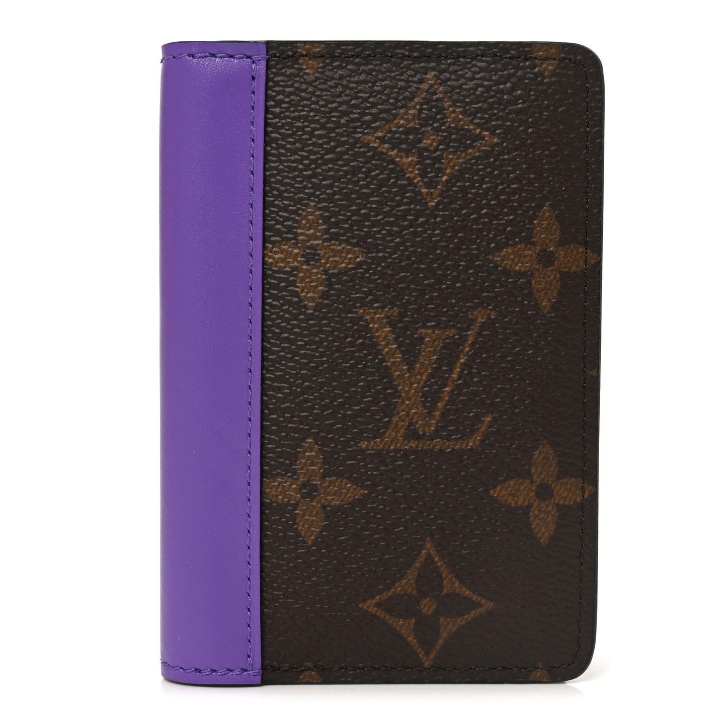 Monogram Pocket Organizer NM Purple
