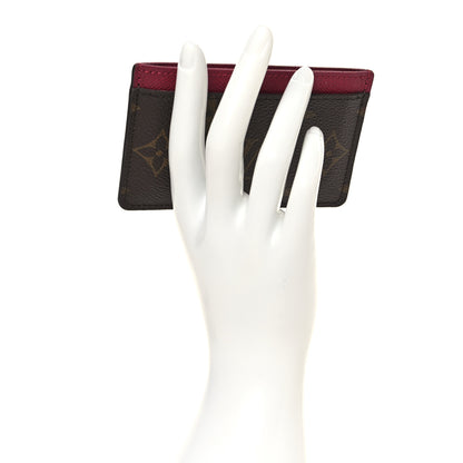 Louis Vuitton Monogram Card Holder Fuchsia 2 of 6