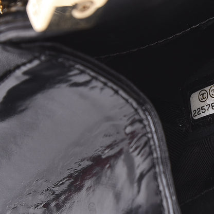 Chanel Iridescent Glazed Calfskin Quilted Small Boy Flap Black 8 of 10