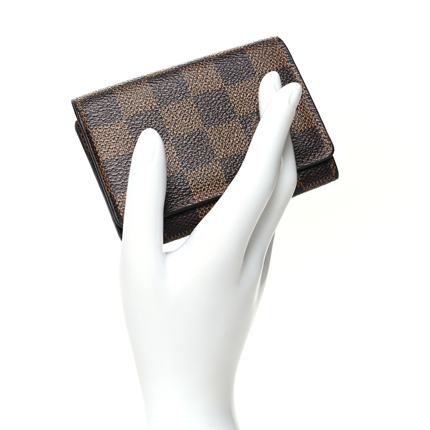 Damier Ebene Business Card Holder