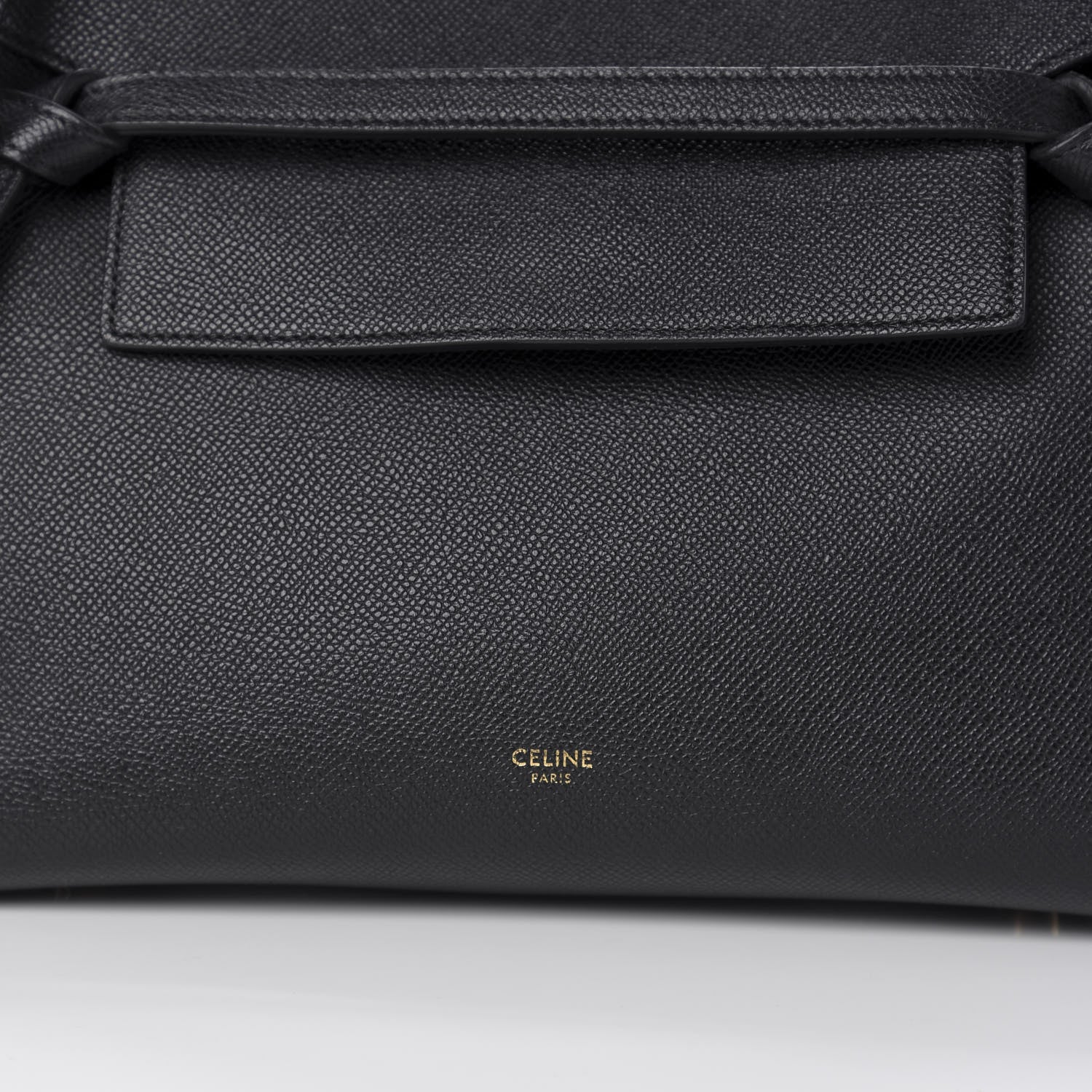 Celine Grained Calfskin Mini Belt Bag Black 8 of 8