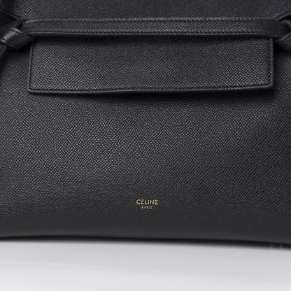 Celine Grained Calfskin Mini Belt Bag Black 8 of 8