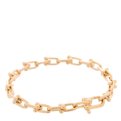 Tiffany 18K Rose Gold Small HardWear Link Bracelet 2 of 5