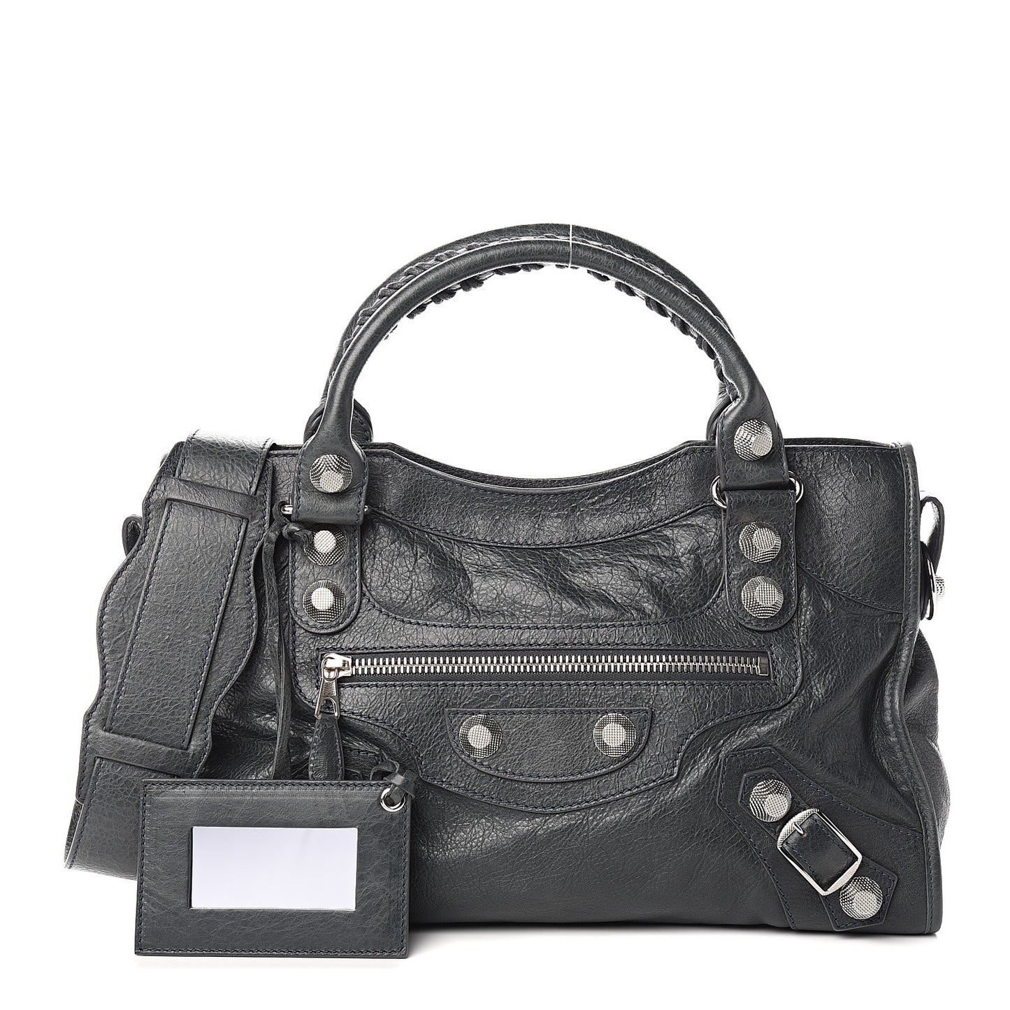 Agneau Giant 21 Silver Hardware City Anthracite