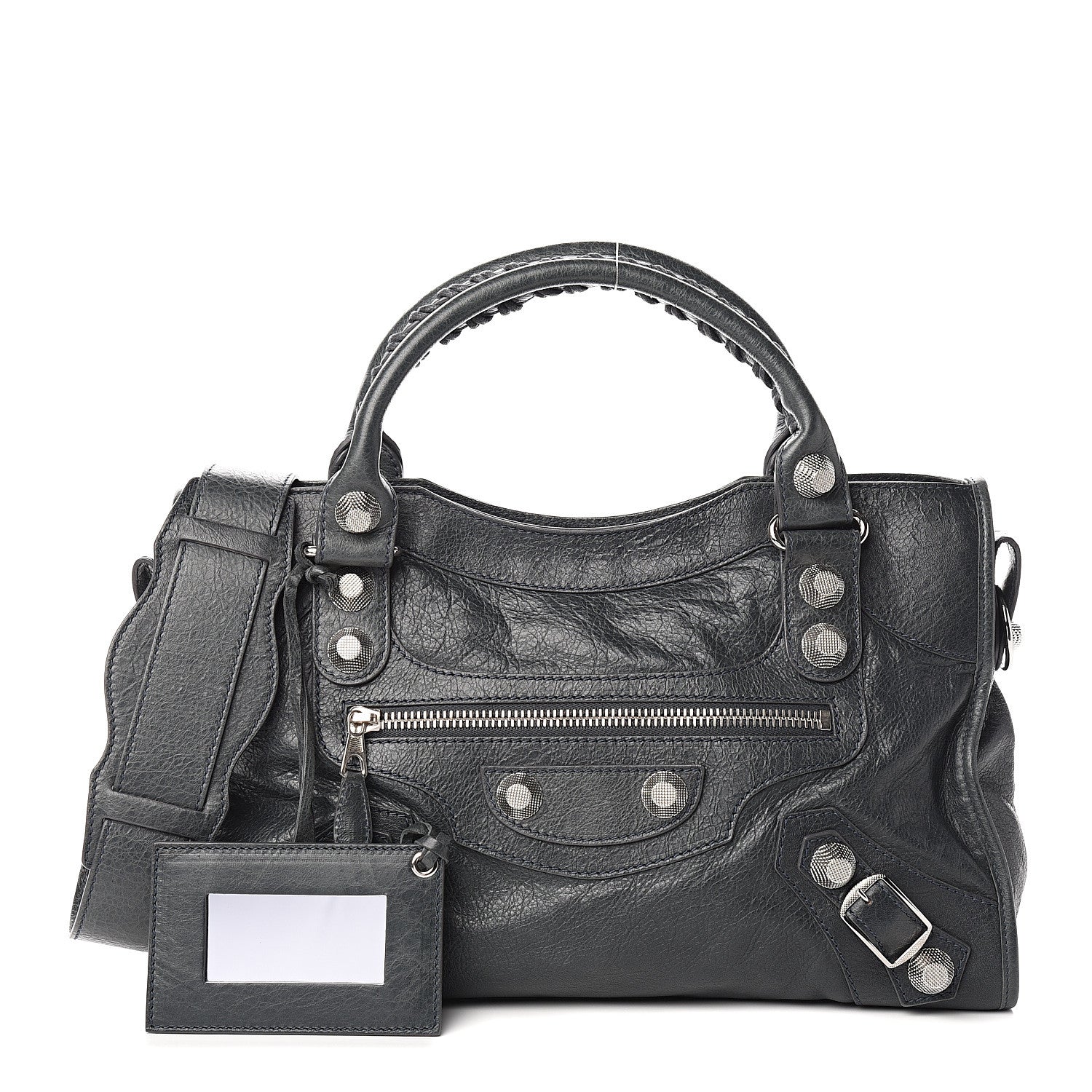 Balenciaga Agneau Giant 21 Silver Hardware City Anthracite 1 of 9