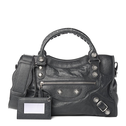 Balenciaga Agneau Giant 21 Silver Hardware City Anthracite 1 of 9