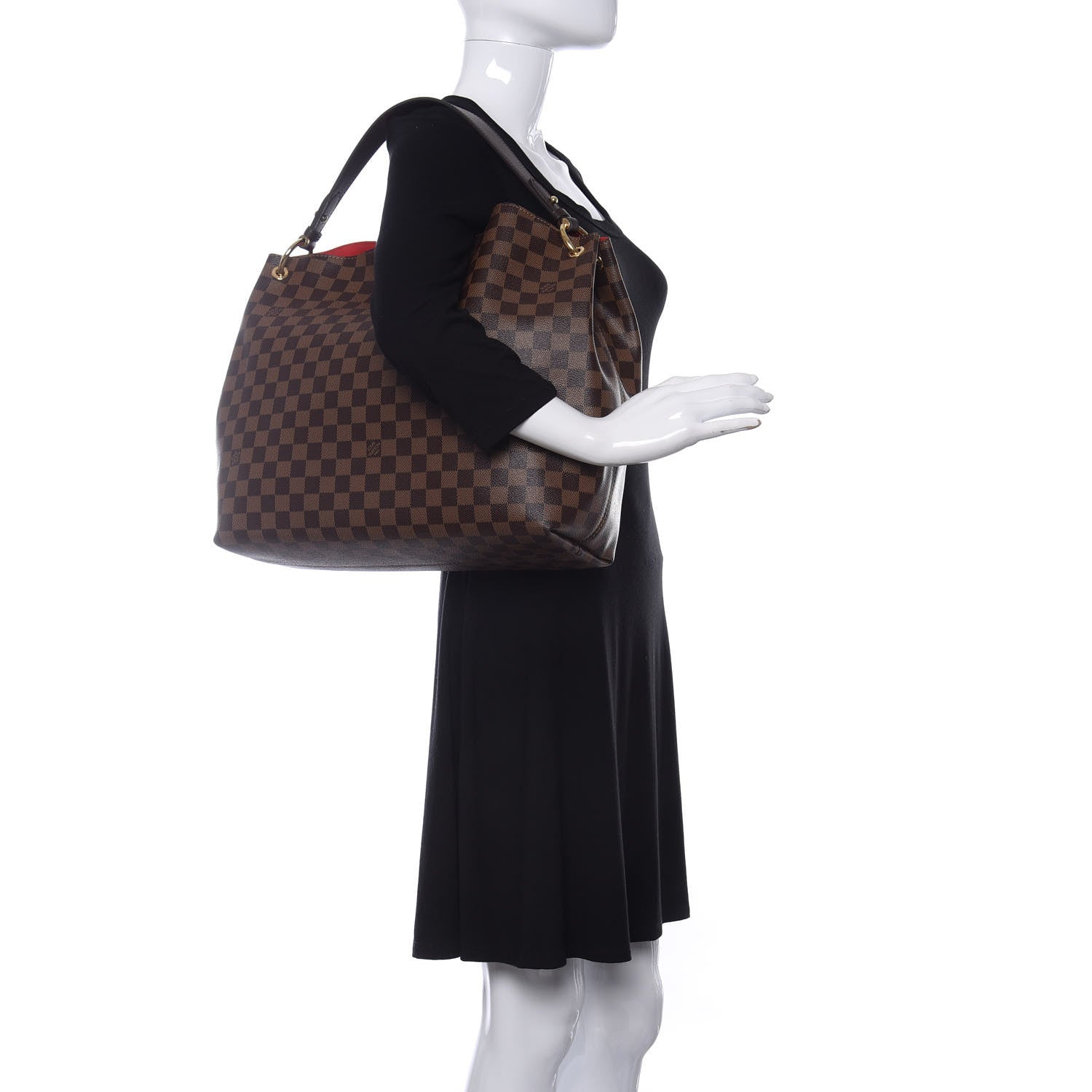 Louis Vuitton Damier Ebene Graceful MM 2 of 11
