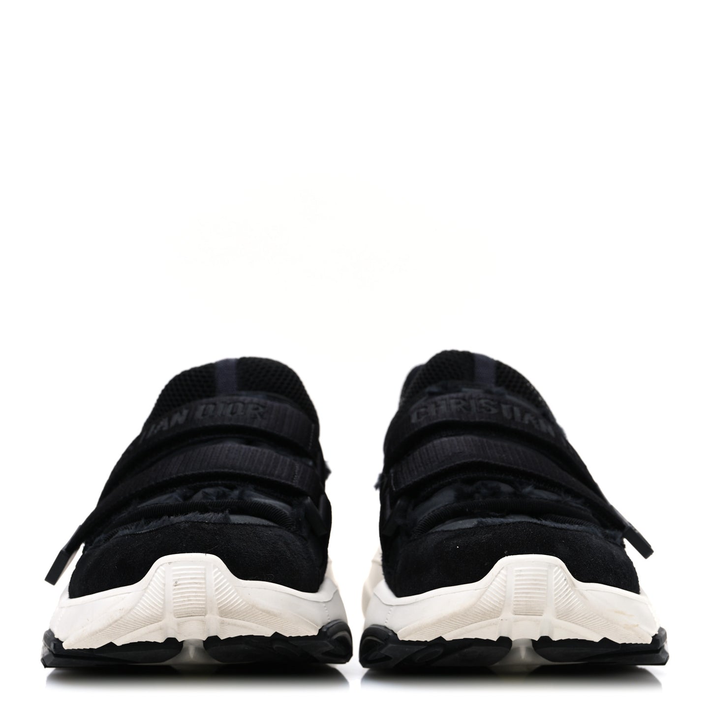 Technical Fabric Nylon Camouflage Womens D-Wander Sneakers 39.5 Black