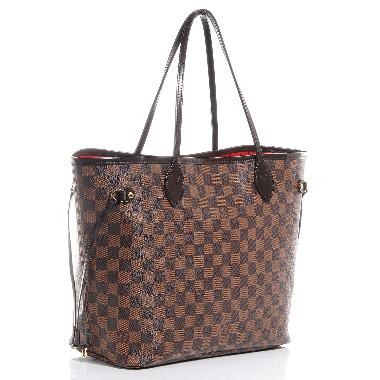 Louis Vuitton Damier Ebene Neverfull MM 3 of 7