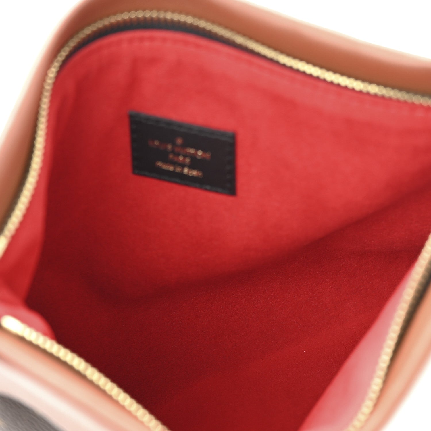 Louis Vuitton Monogram Tuileries Pochette Caramel 5 of 8