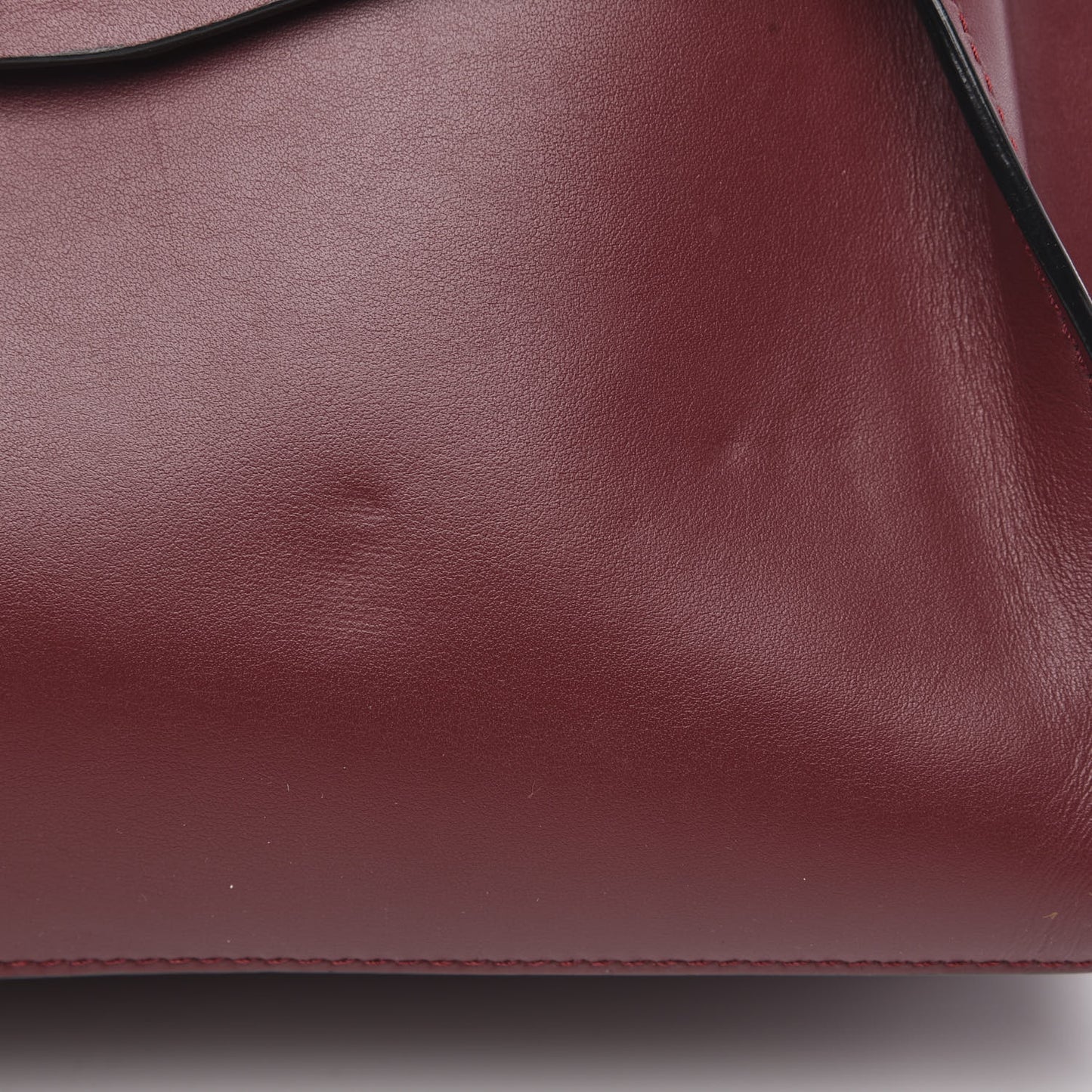 Calfskin Medium Hava Top Handle Bag Midnight Plum