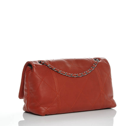 Chanel Lambskin Quilted Large Soft Touch Flap Dark Ochre 3 of 7