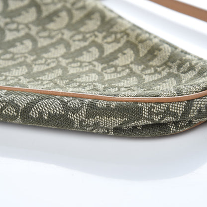 Christian Dior Monogram Mini Saddle Pochette Green 12 of 12