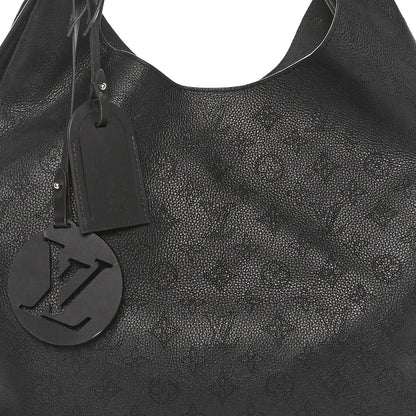 Louis Vuitton Mahina Carmel Hobo Black 7 of 9