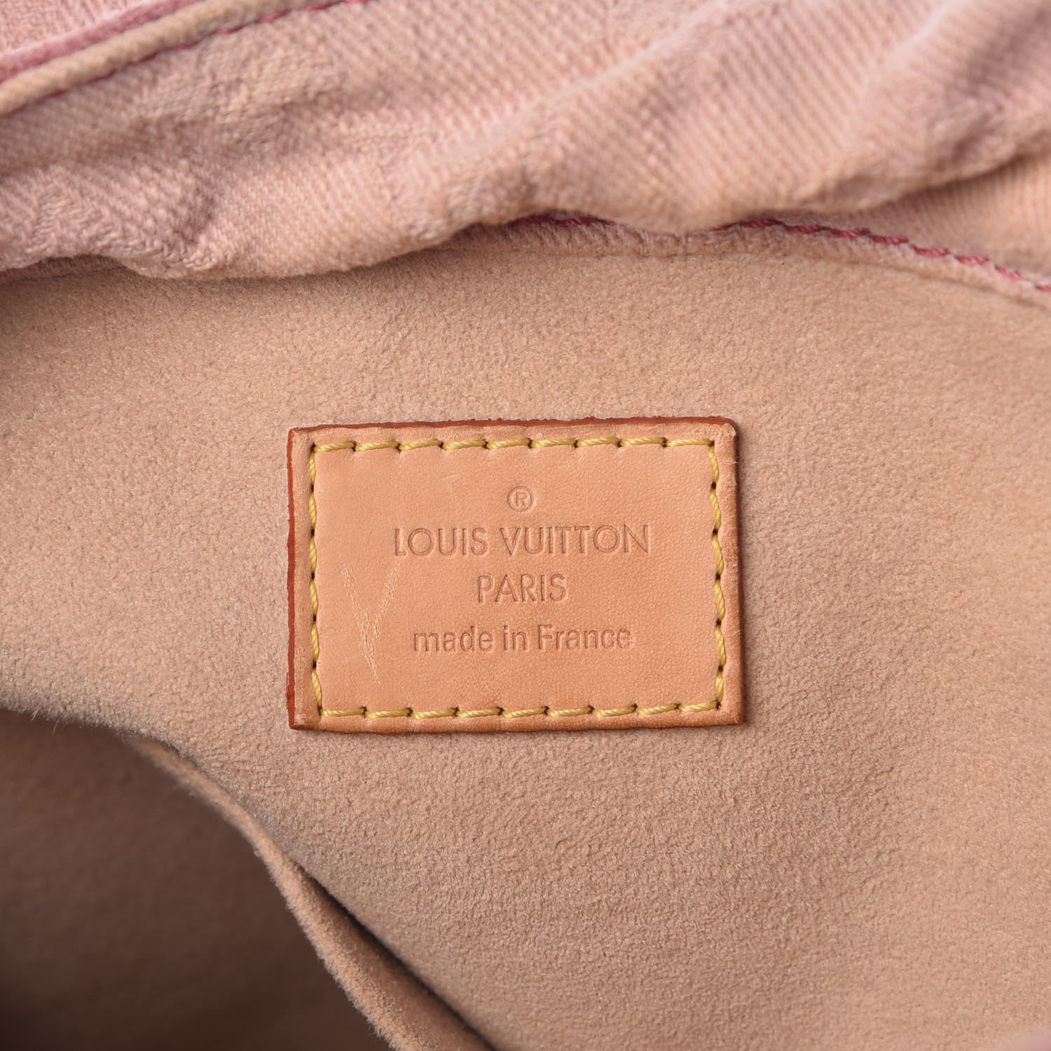 Louis Vuitton Denim Sunshine Messenger Rouge Fauviste 6 of 6