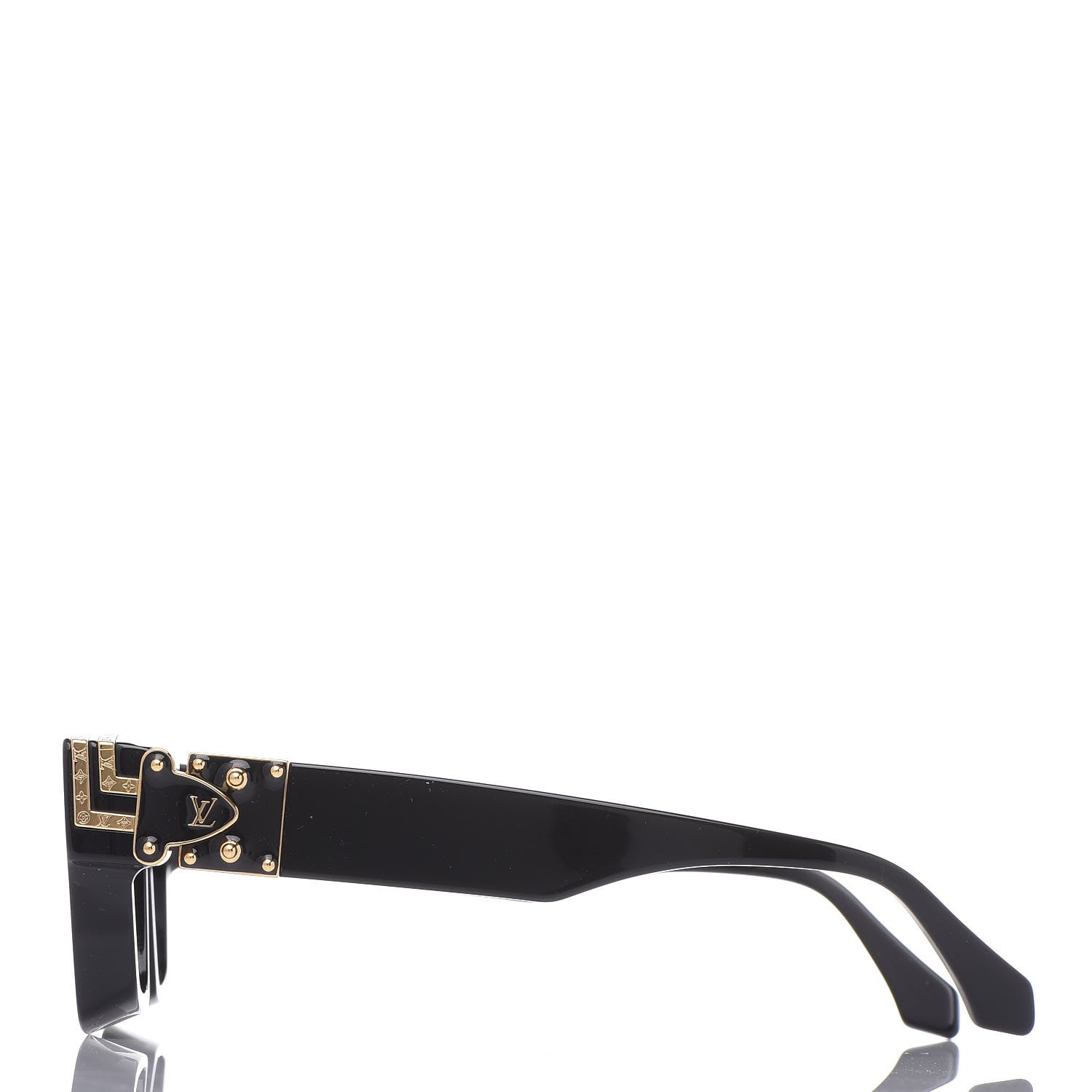 Louis Vuitton Acetate 1.1 Millionaires Sunglasses Z1165W Black 2 of 8