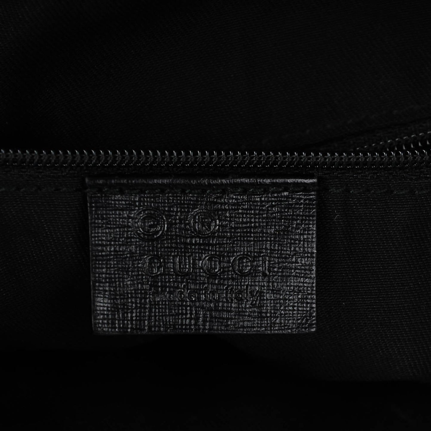 Denim Monogram Half Moon Hobo Black