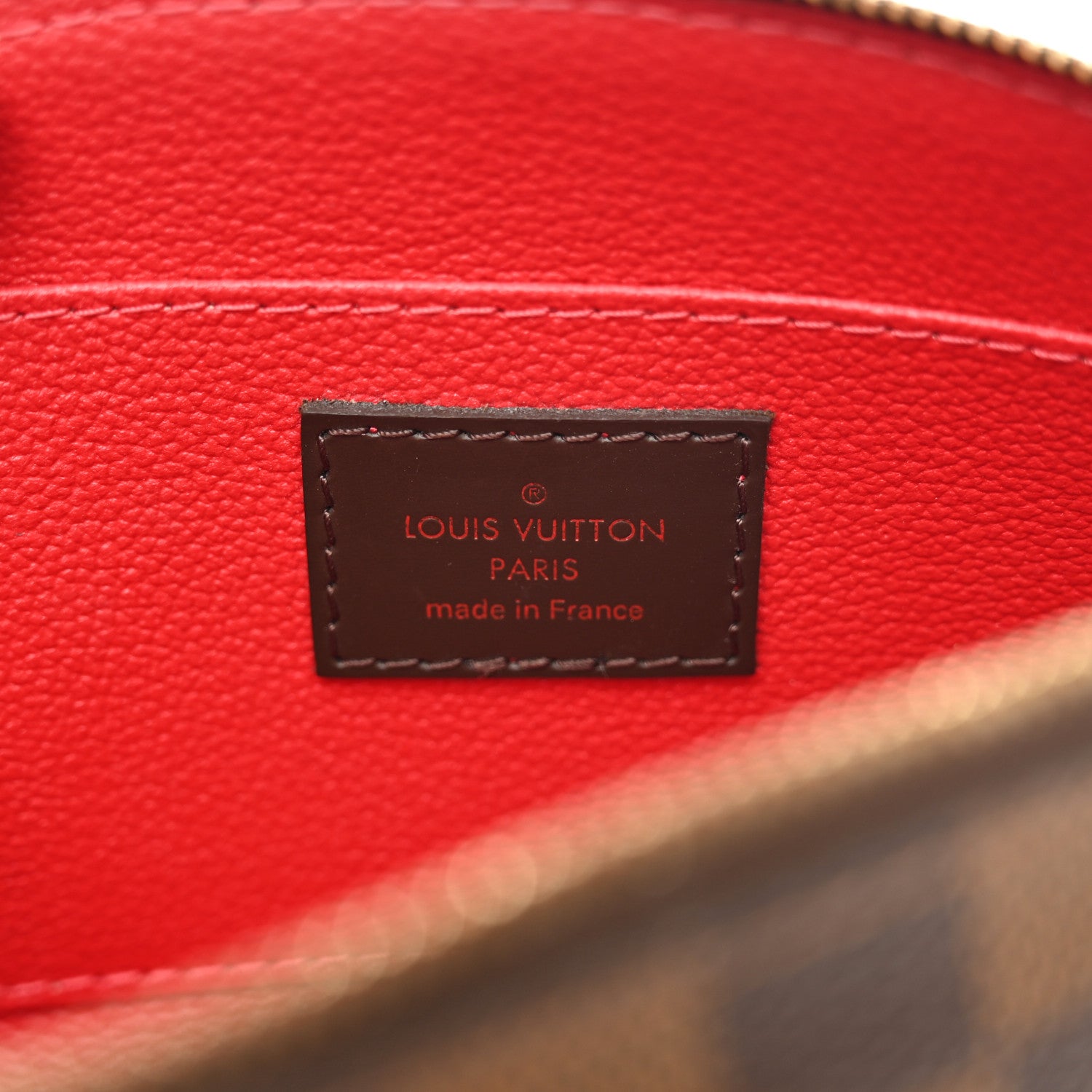 Louis Vuitton Damier Ebene Cosmetic Pouch 6 of 11