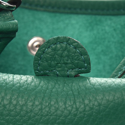 Hermes Taurillon Clemence Amazone Evelyne TPM Vert Vertigo 7 of 8