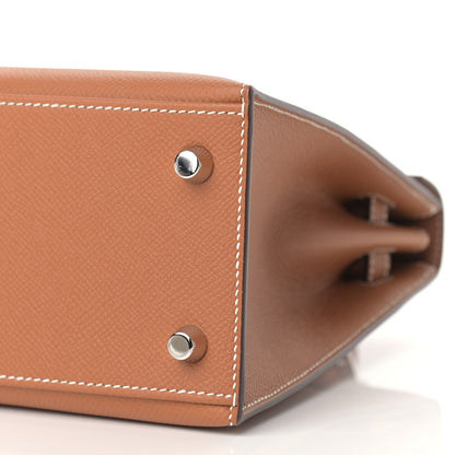 Hermes Epsom Kelly Sellier 25 Gold 9 of 12