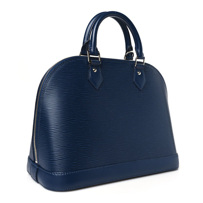 Louis Vuitton Epi Alma PM Indigo 3 of 8